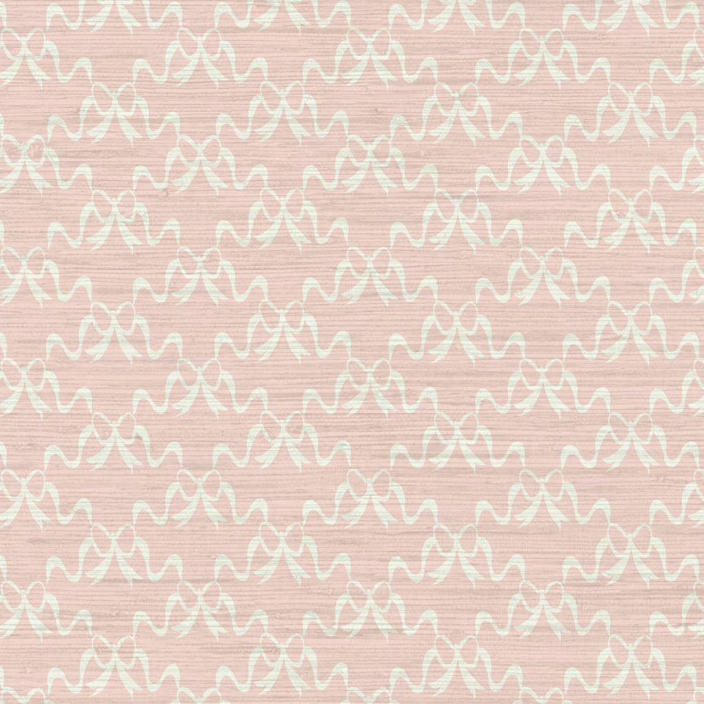 Clementine Bows Wallpaper by June St. George