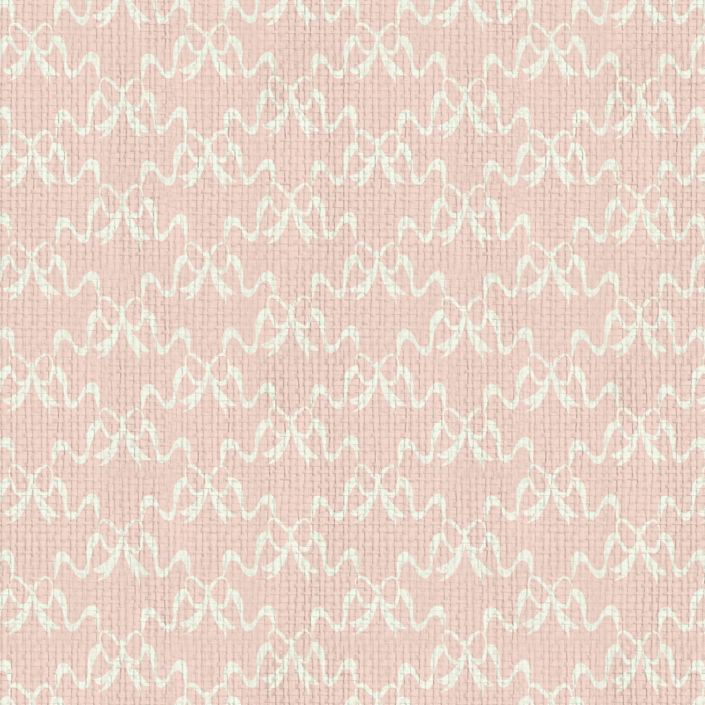 Clementine Bows Wallpaper by June St. George