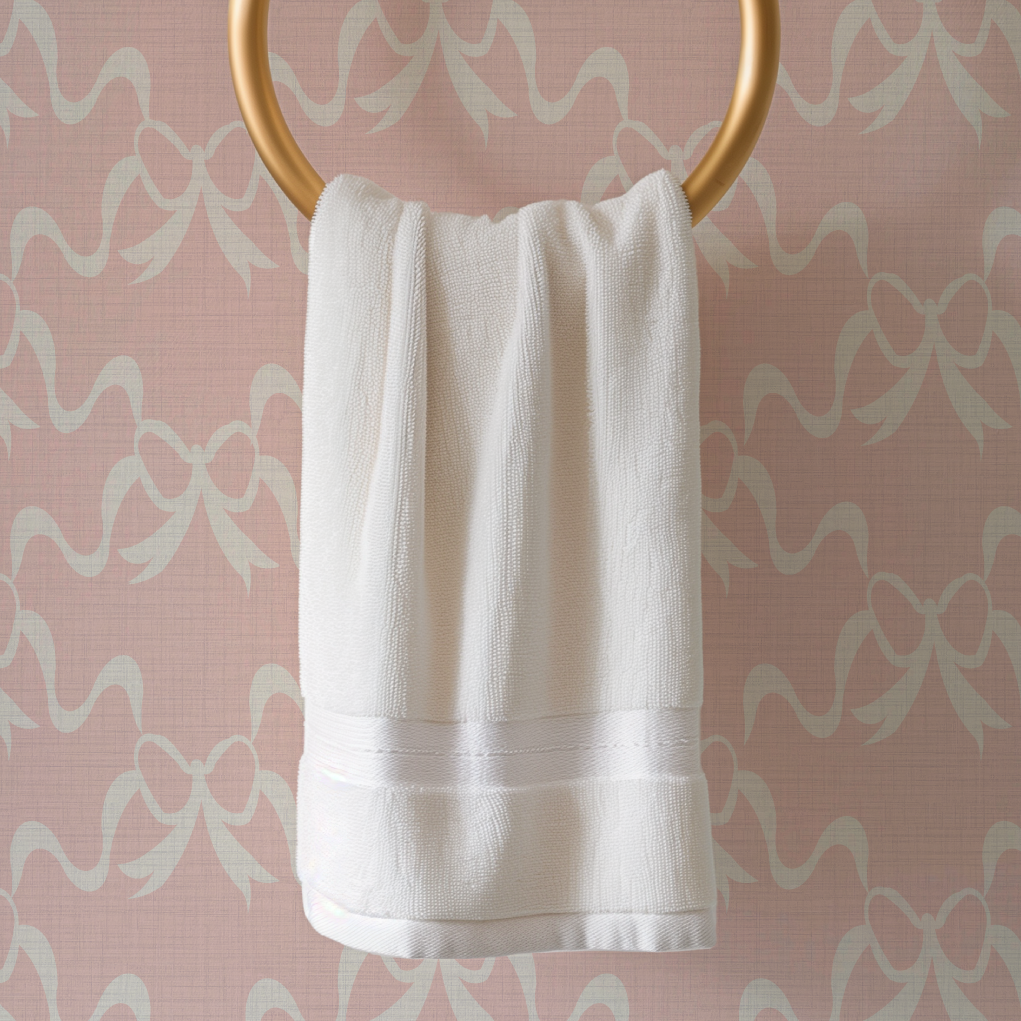 Clementine Bows Wallpaper by June St. George