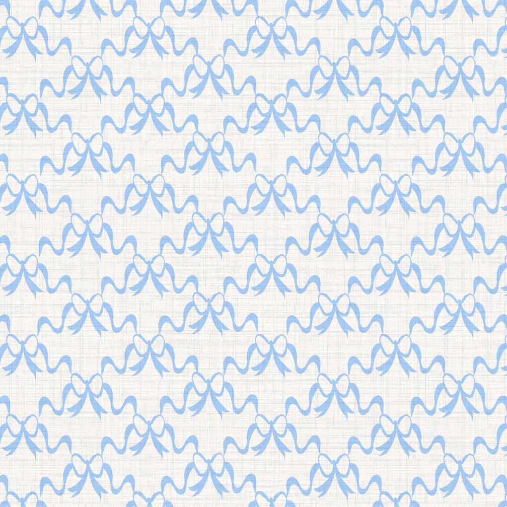 Clementine Bows Wallpaper by June St. George