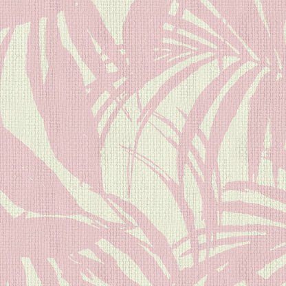 Club Paradise Palm Leaf Wallpaper