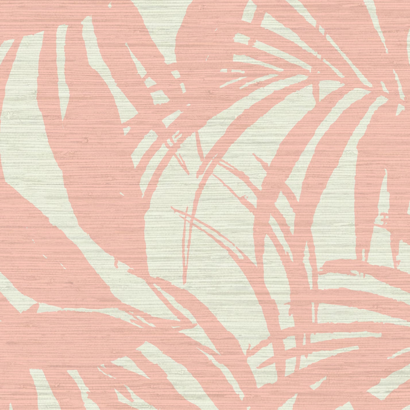 Club Paradise Palm Leaf Wallpaper