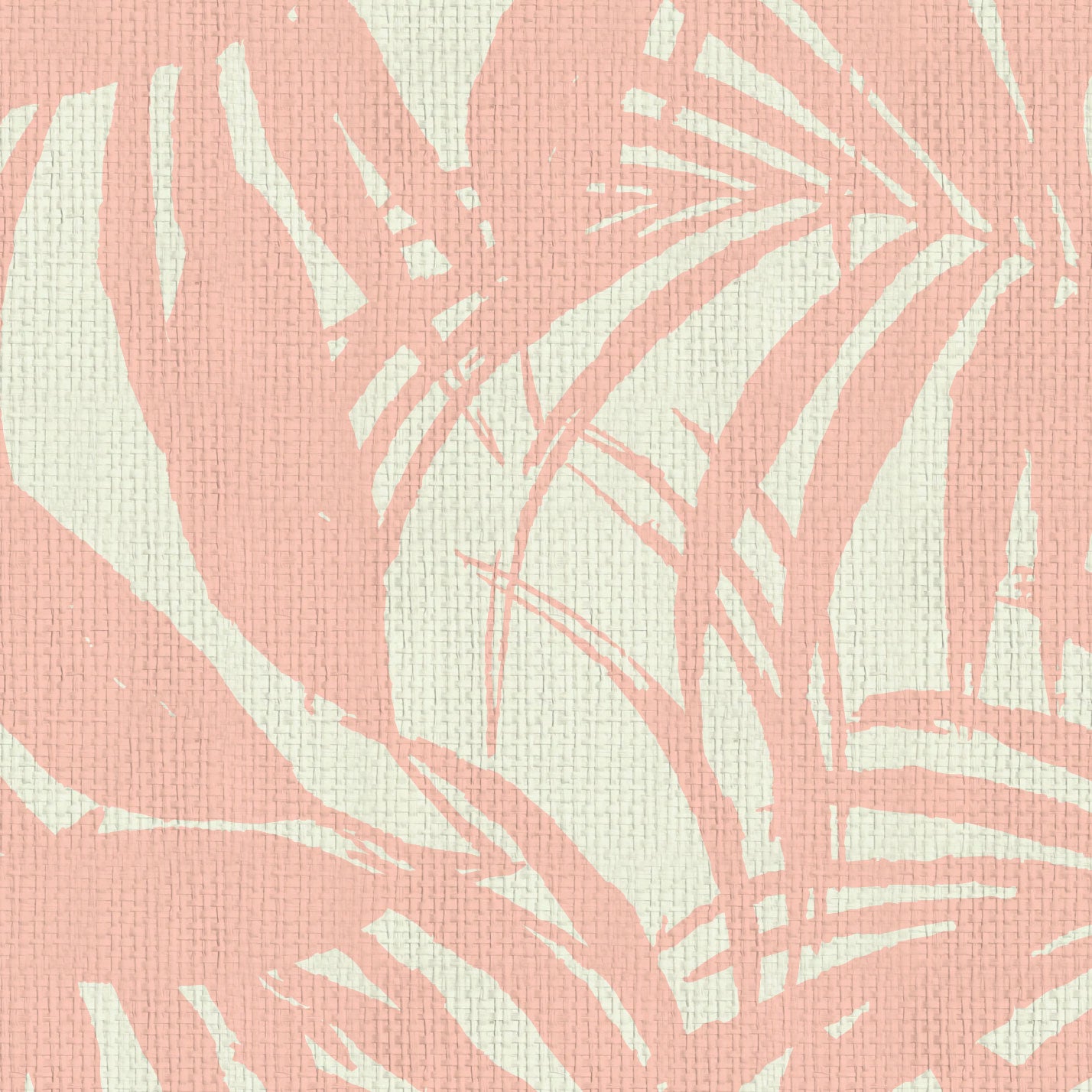 Club Paradise Palm Leaf Wallpaper