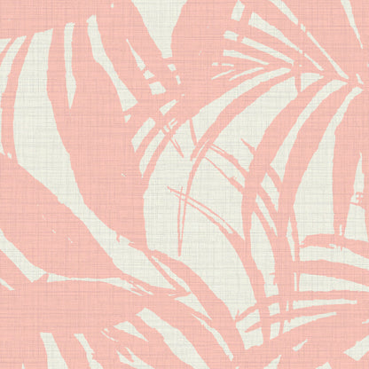 Club Paradise Palm Leaf Wallpaper