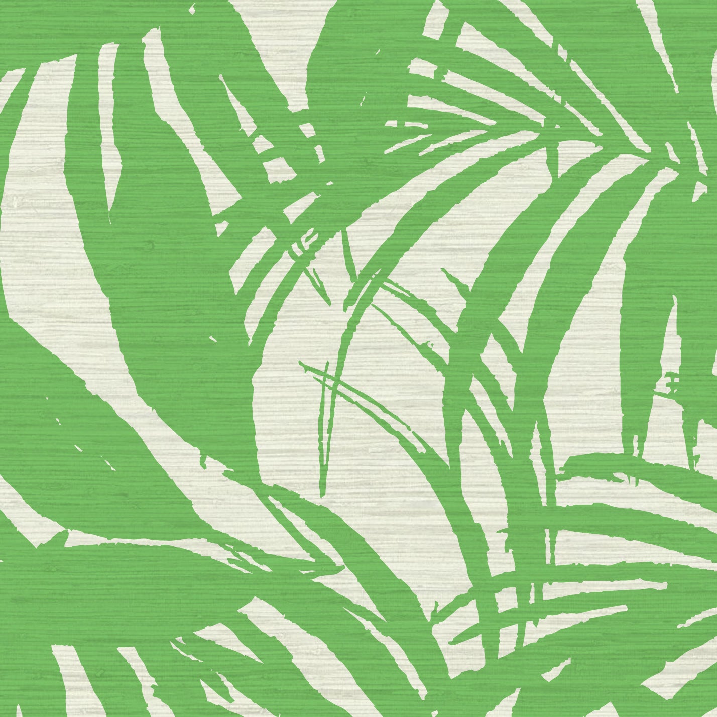 Club Paradise Palm Leaf Wallpaper