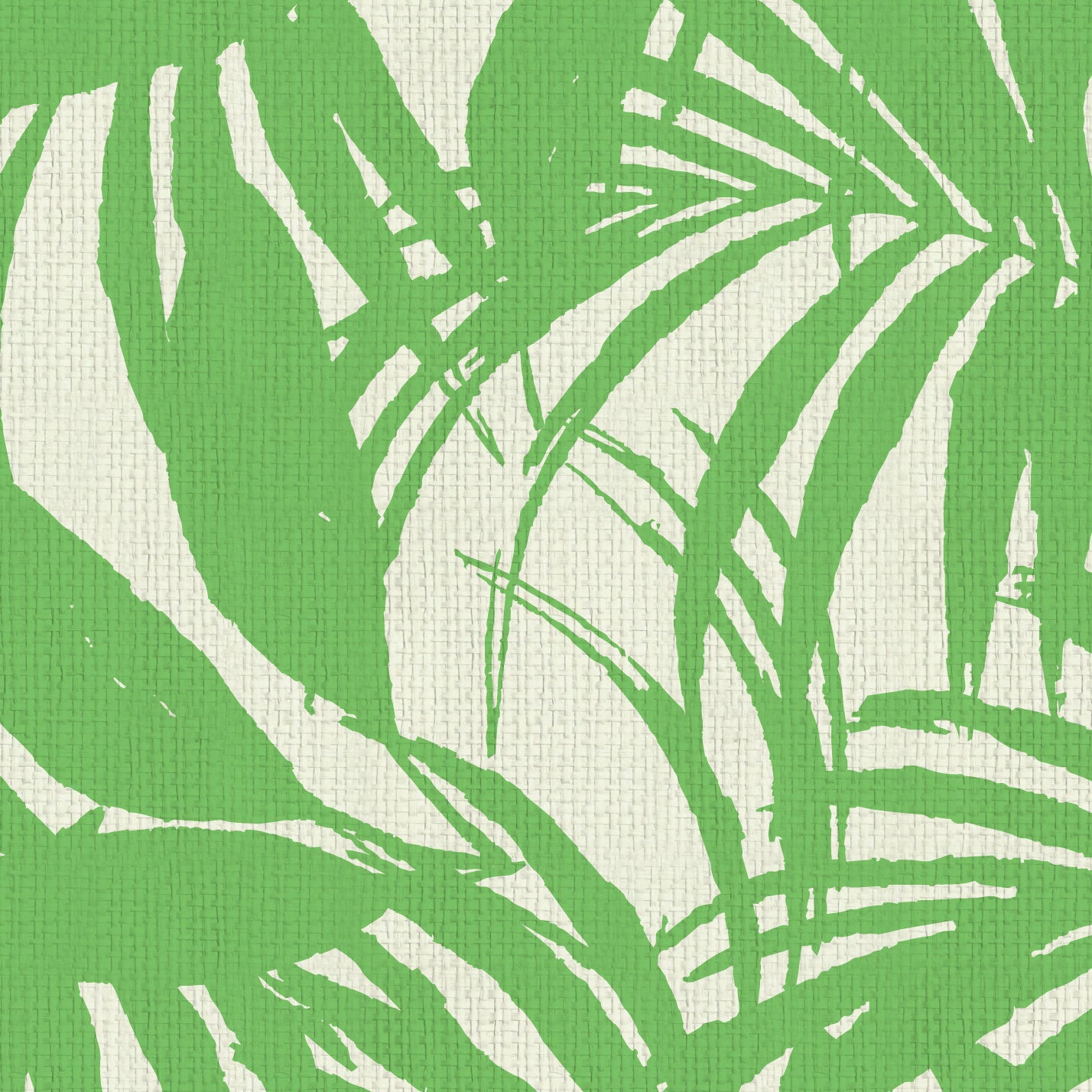 Club Paradise Palm Leaf Wallpaper