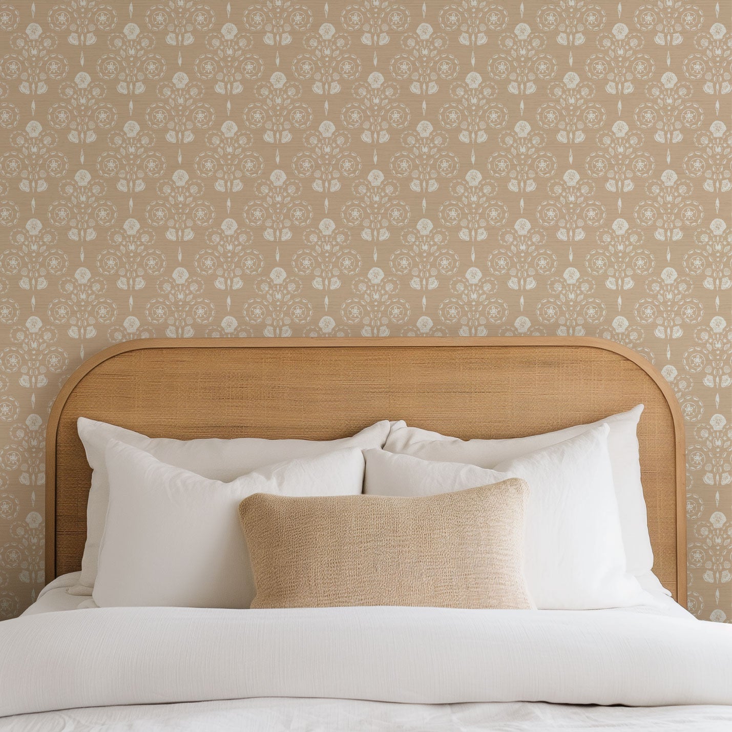 Conch Republic Seashell Wallpaper by Little Blue Designs