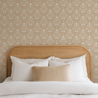 Conch Republic Seashell Wallpaper by Little Blue Designs