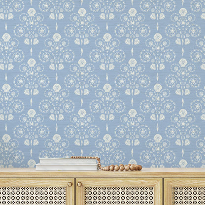 Conch Republic Seashell Wallpaper by Little Blue Designs