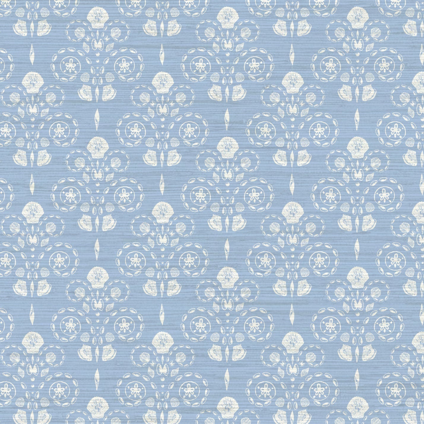 Conch Republic Seashell Wallpaper by Little Blue Designs