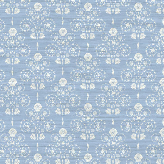 Conch Republic Seashell Wallpaper by Little Blue Designs