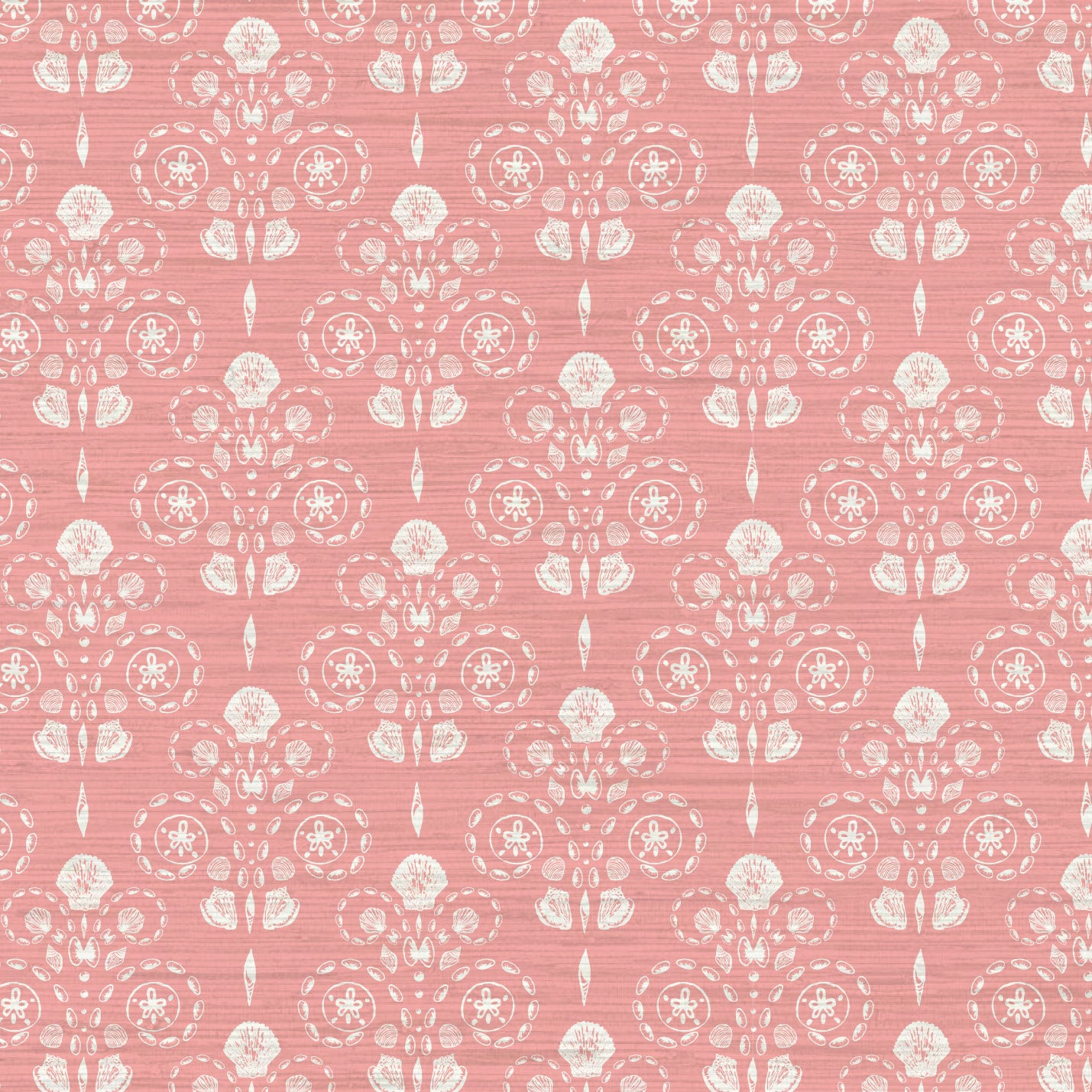 Conch Republic Seashell Wallpaper by Little Blue Designs