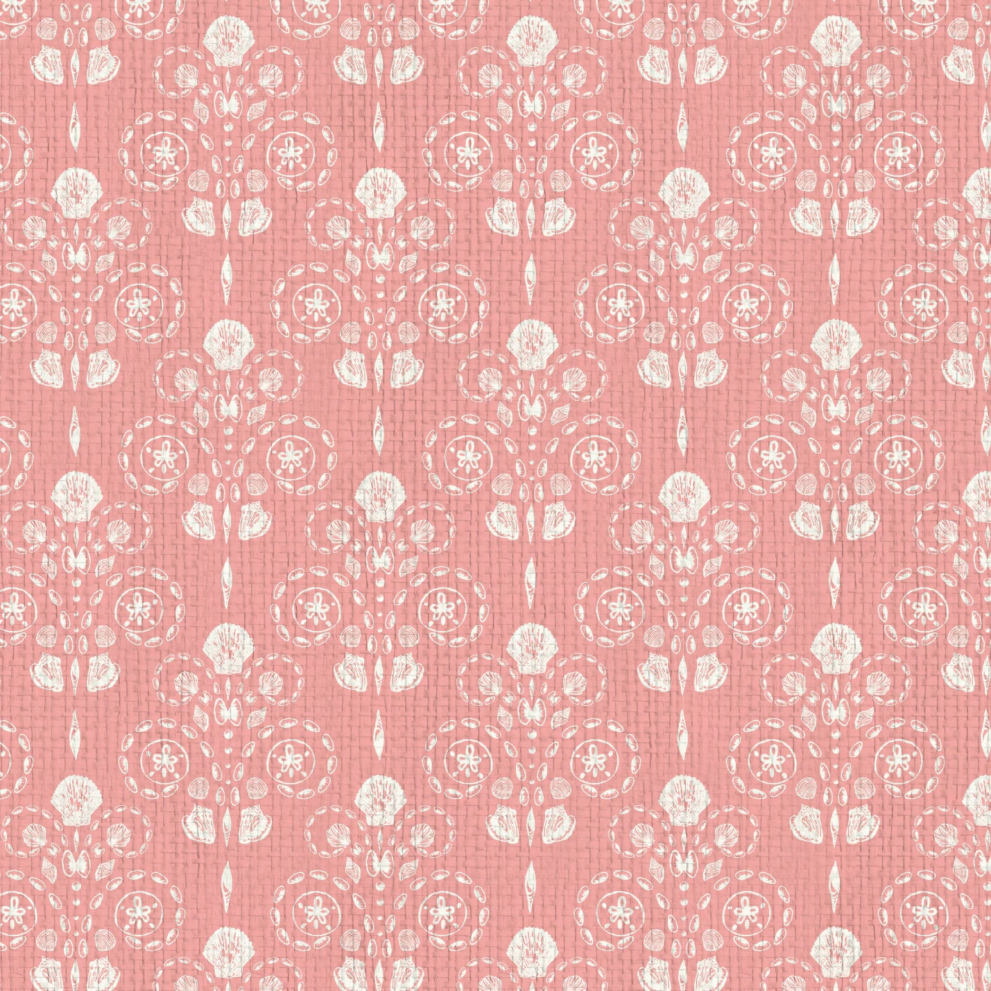 Conch Republic Seashell Wallpaper by Little Blue Designs