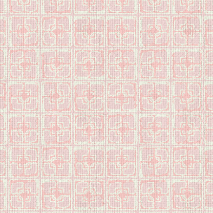 Dance Along the Edge Painted Breeze Block Wallpaper
