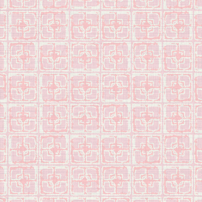 Dance Along the Edge Painted Breeze Block Wallpaper