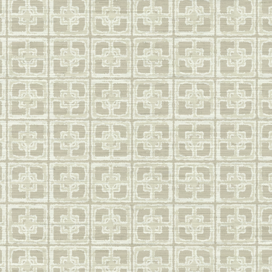 Dance Along the Edge Painted Breeze Block Wallpaper