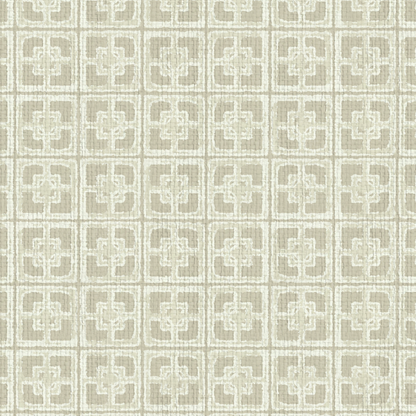 Dance Along the Edge Painted Breeze Block Wallpaper
