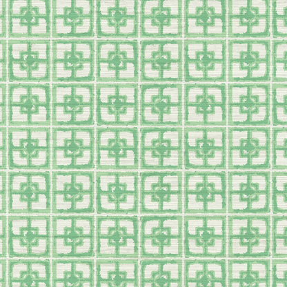 Dance Along the Edge Painted Breeze Block Wallpaper