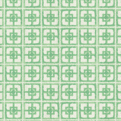 Dance Along the Edge Painted Breeze Block Wallpaper