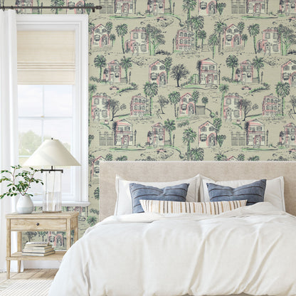 Daydream Believer Charleston Toile Wallpaper