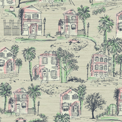 Daydream Believer Charleston Toile Wallpaper