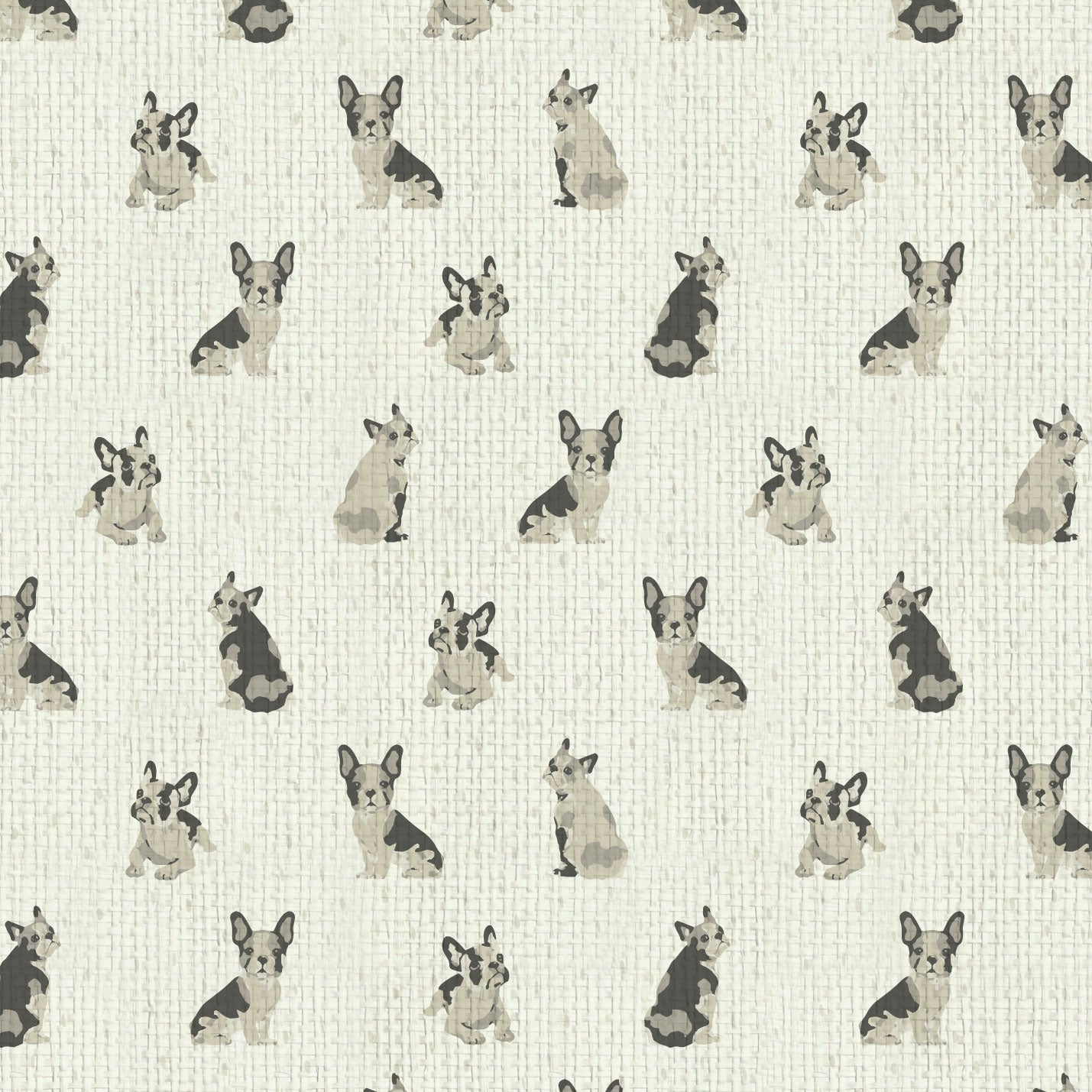 Dogs On The Run French Bulldog Wallpaper