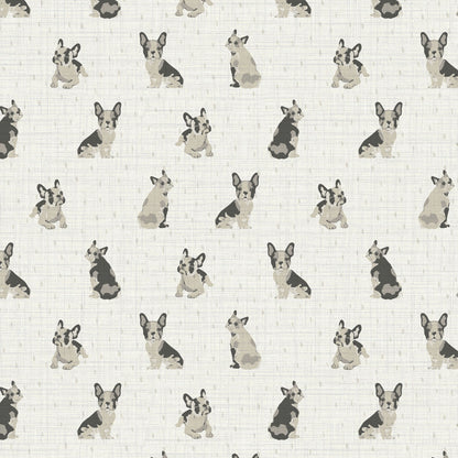 Dogs On The Run French Bulldog Wallpaper