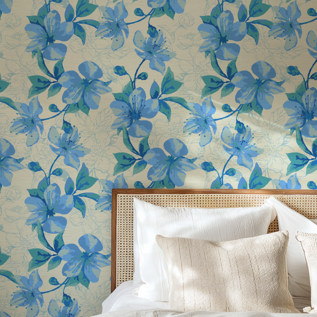 Easy Lover Floral Wallpaper