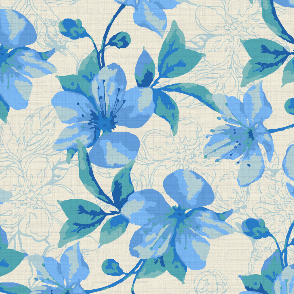 Easy Lover Floral Wallpaper