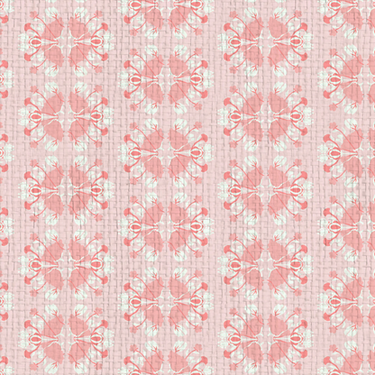 Evelyn Floral Stripe Wallpaper by June St. George