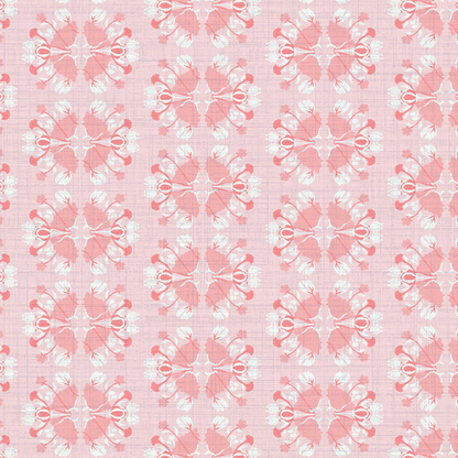Evelyn Floral Stripe Wallpaper by June St. George