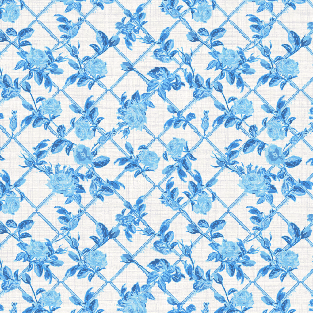 Every Rose has its Thorn Trellis Wallpaper
