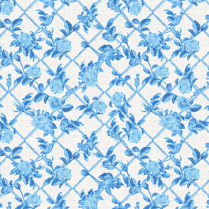 Every Rose has its Thorn Trellis Wallpaper