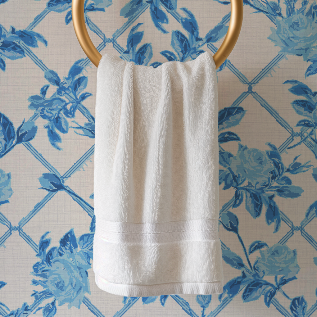 Every Rose has its Thorn Trellis Wallpaper