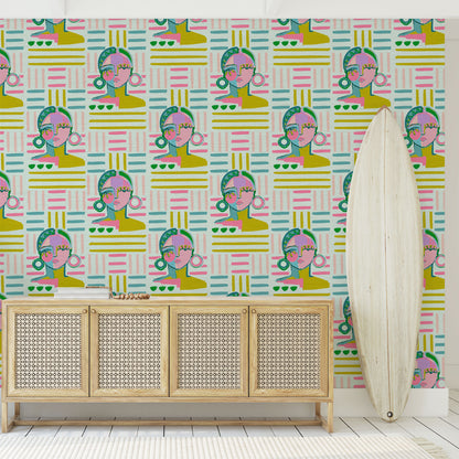 Femme In Frame Wallpaper by Brittany Atkinson