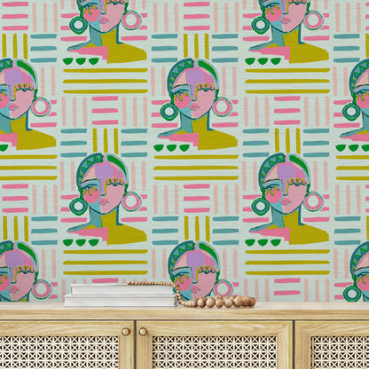 Femme In Frame Wallpaper by Brittany Atkinson