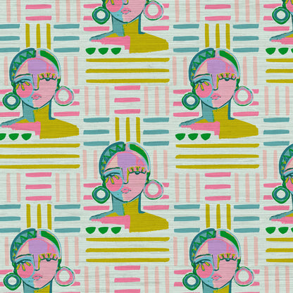 Femme In Frame Wallpaper by Brittany Atkinson