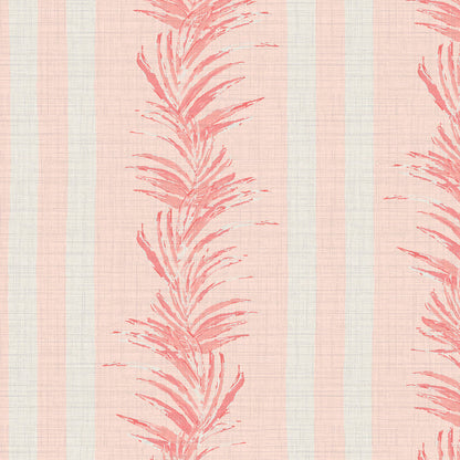 Fern Line Botanical Stripe Wallpaper