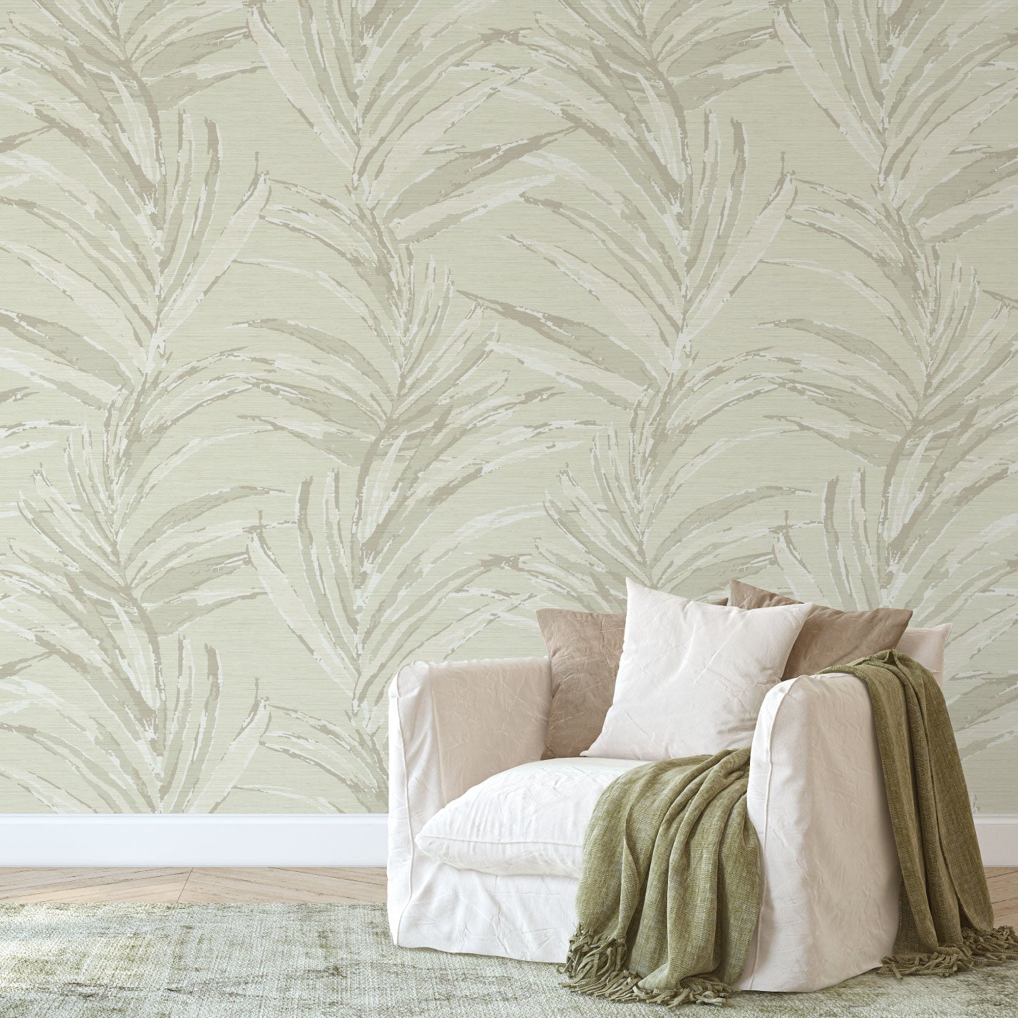 Fern Forest Botanical Leaf Wallpaper