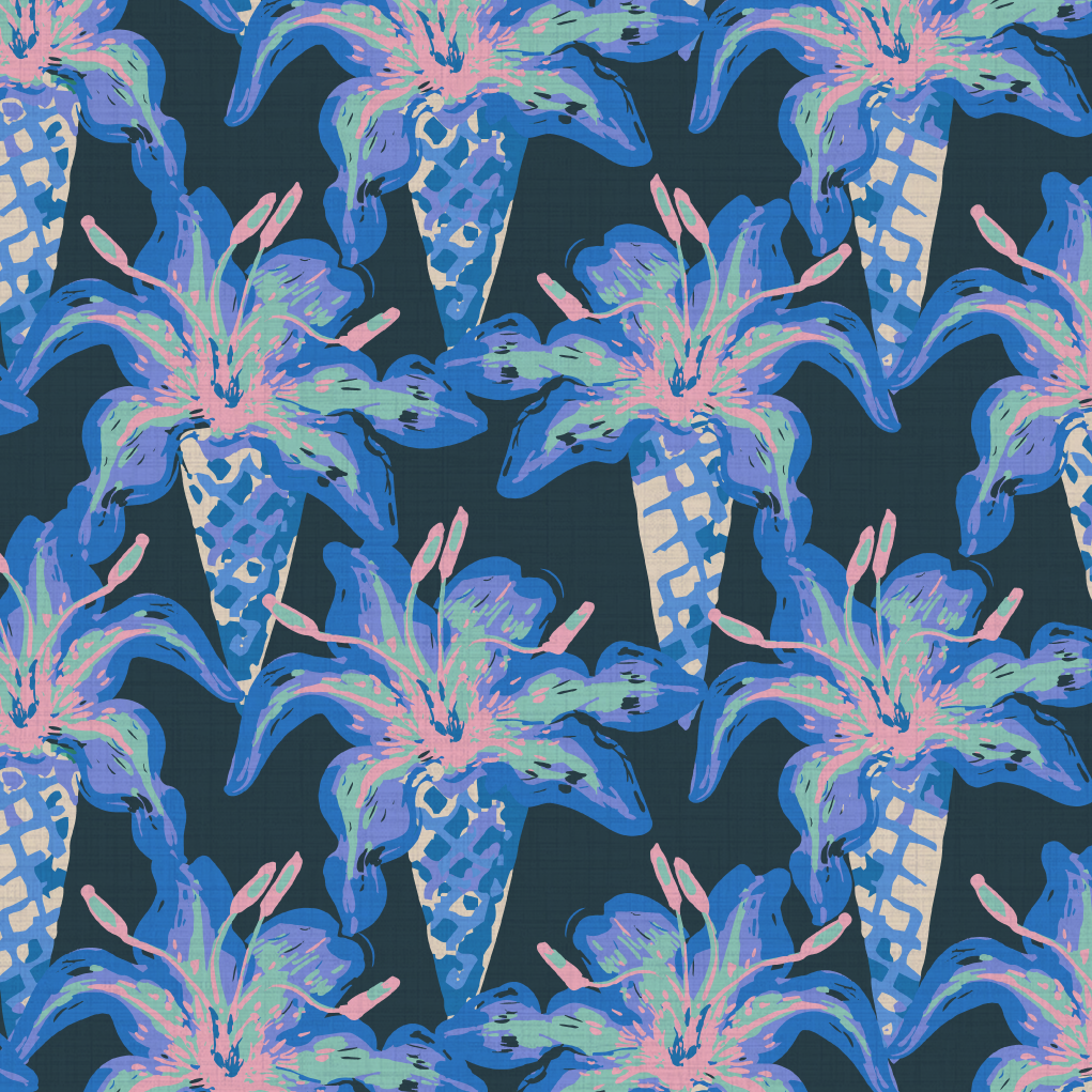 Give It To Me Baby Floral Bouquet Wallpaper