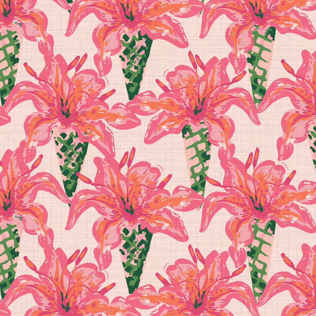 Give It To Me Baby Floral Bouquet Wallpaper