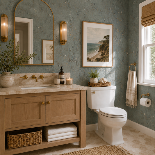 Great Outdoors Metallic Silver Moss Natural Cork Wallpaper