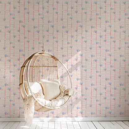 Gulf Coast Highway Birds of Paradise Wallpaper by Little Blue Designs