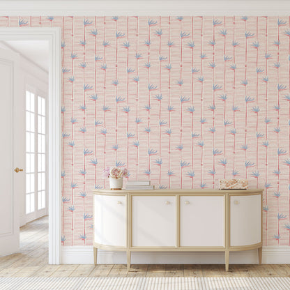 Gulf Coast Highway Birds of Paradise Wallpaper by Little Blue Designs