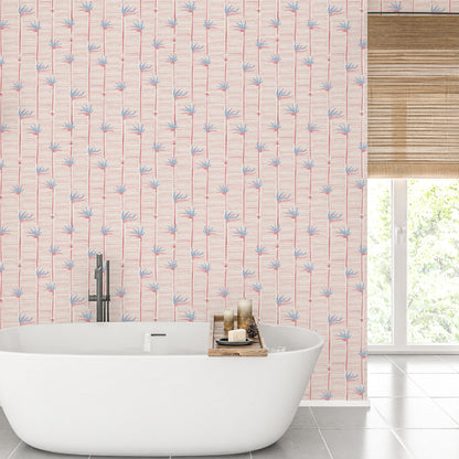 Gulf Coast Highway Birds of Paradise Wallpaper by Little Blue Designs