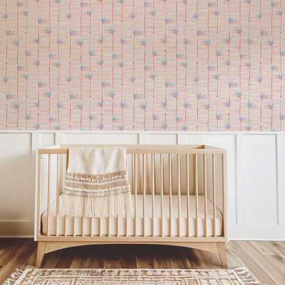 Gulf Coast Highway Birds of Paradise Wallpaper by Little Blue Designs