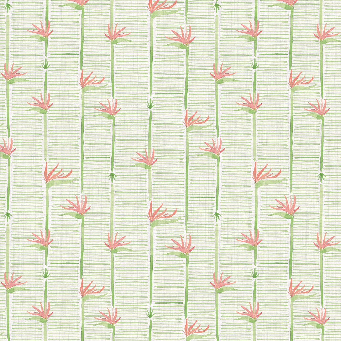 Gulf Coast Highway Birds of Paradise Wallpaper by Little Blue Designs