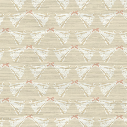 Havana Tassels and Bows Wallpaper by June St. George