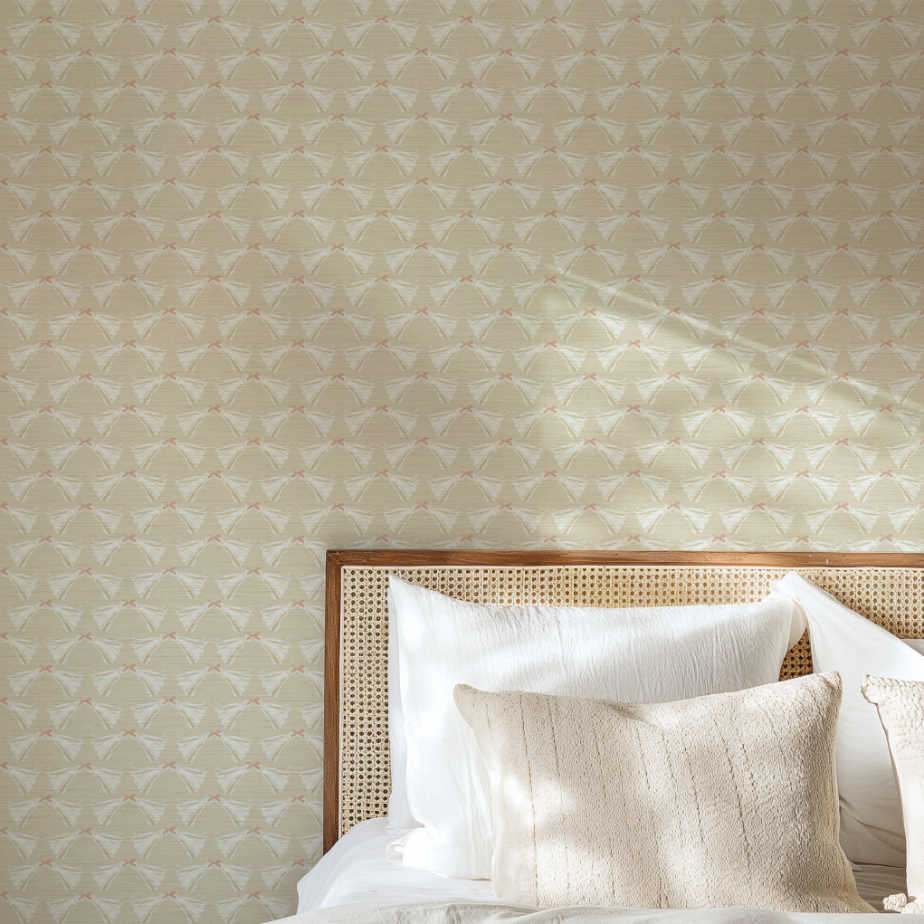 Havana Tassels and Bows Wallpaper by June St. George