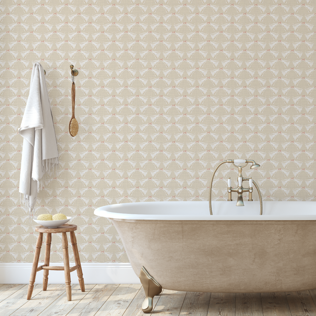 Havana Tassels and Bows Wallpaper by June St. George